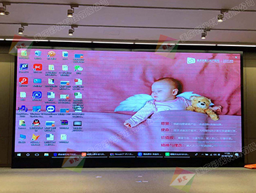 煥生匯生安琪兒醫(yī)院LED顯示屏安裝